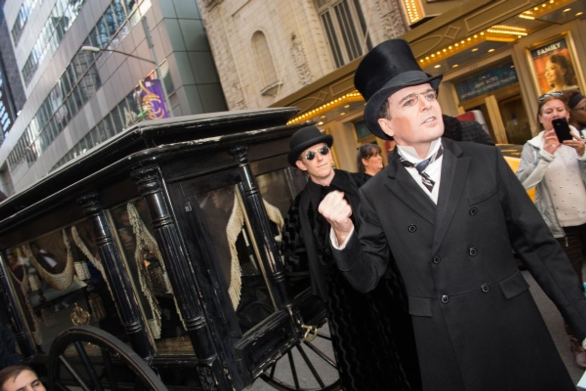 Bryce Pinkham and Jefferson Mays at 