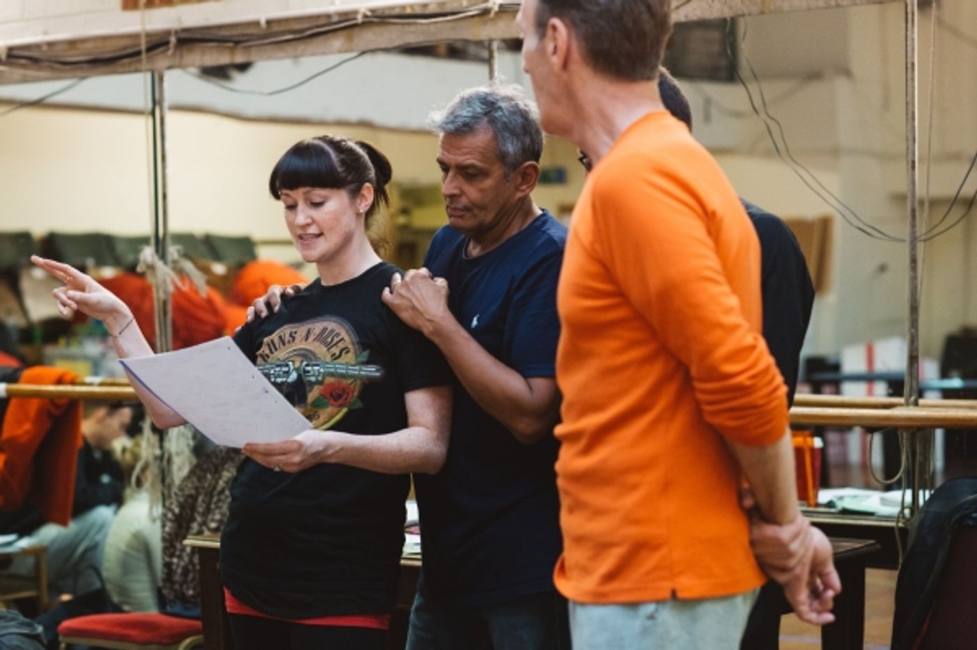 Photo Flash: In Rehearsal with Ben Forster, Kimberley Walsh and More for ELF THE MUSICAL in the West End  Image