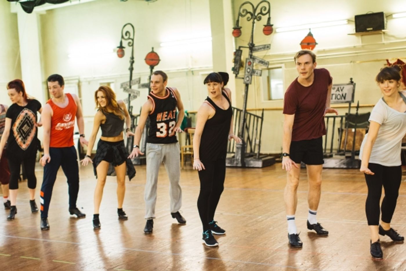 Photo Flash: In Rehearsal with Ben Forster, Kimberley Walsh and More for ELF THE MUSICAL in the West End  Image