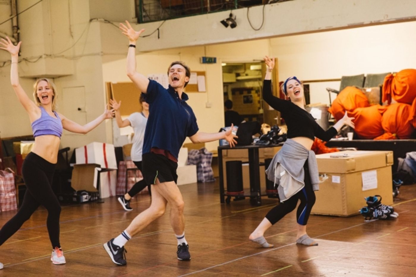Photo Flash: In Rehearsal with Ben Forster, Kimberley Walsh and More for ELF THE MUSICAL in the West End  Image