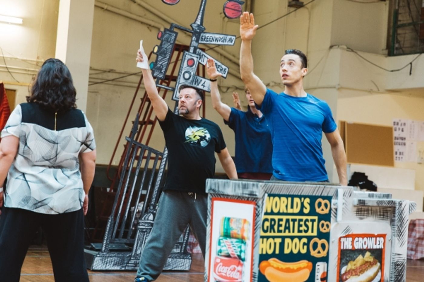 Photo Flash: In Rehearsal with Ben Forster, Kimberley Walsh and More for ELF THE MUSICAL in the West End  Image