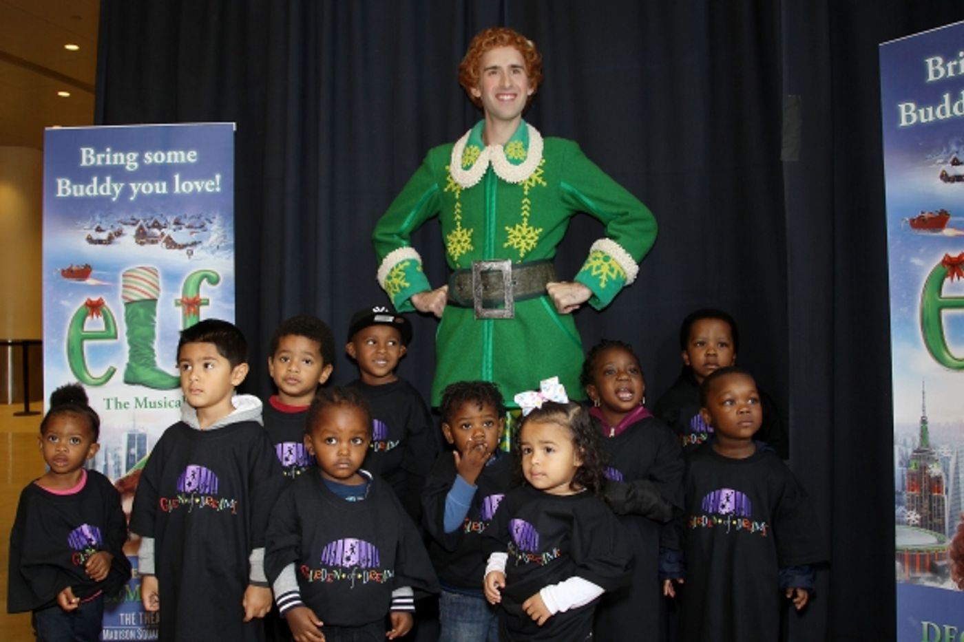 Photo Flash: ELF THE MUSICAL Hosts 'Snow Globe Challenge' at Madison Square Garden  Image