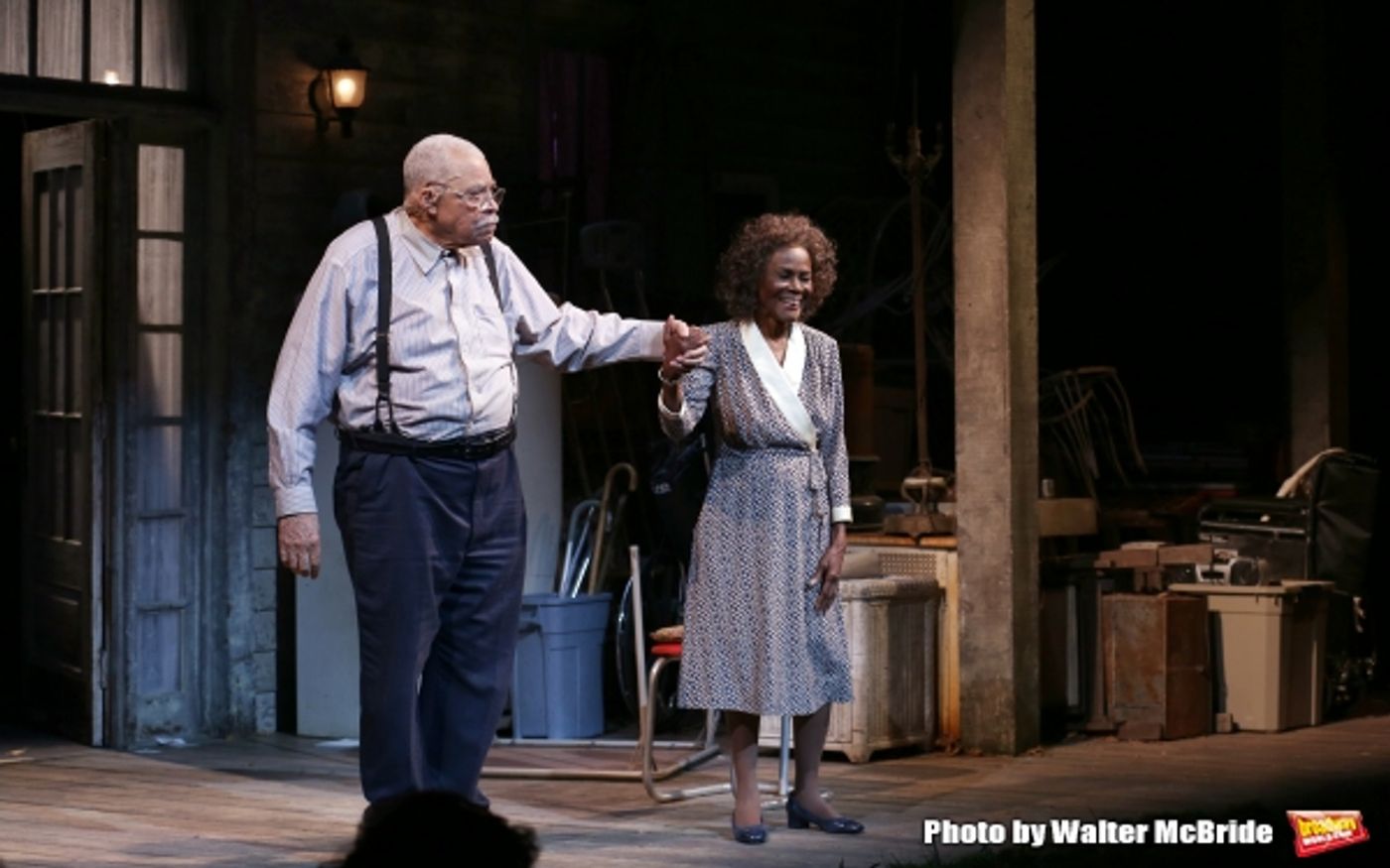Photo Coverage: James Earl Jones and Cicely Tyson Take Opening Night Bows in THE GIN GAME Image
