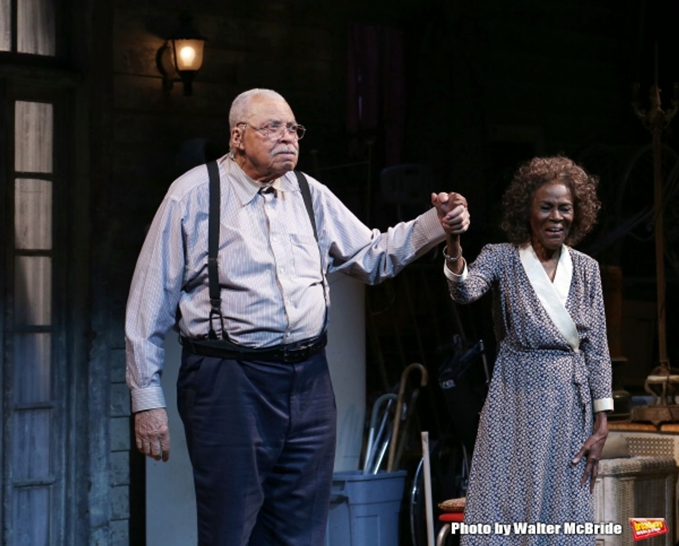 Photo Coverage: James Earl Jones and Cicely Tyson Take Opening Night Bows in THE GIN GAME Image