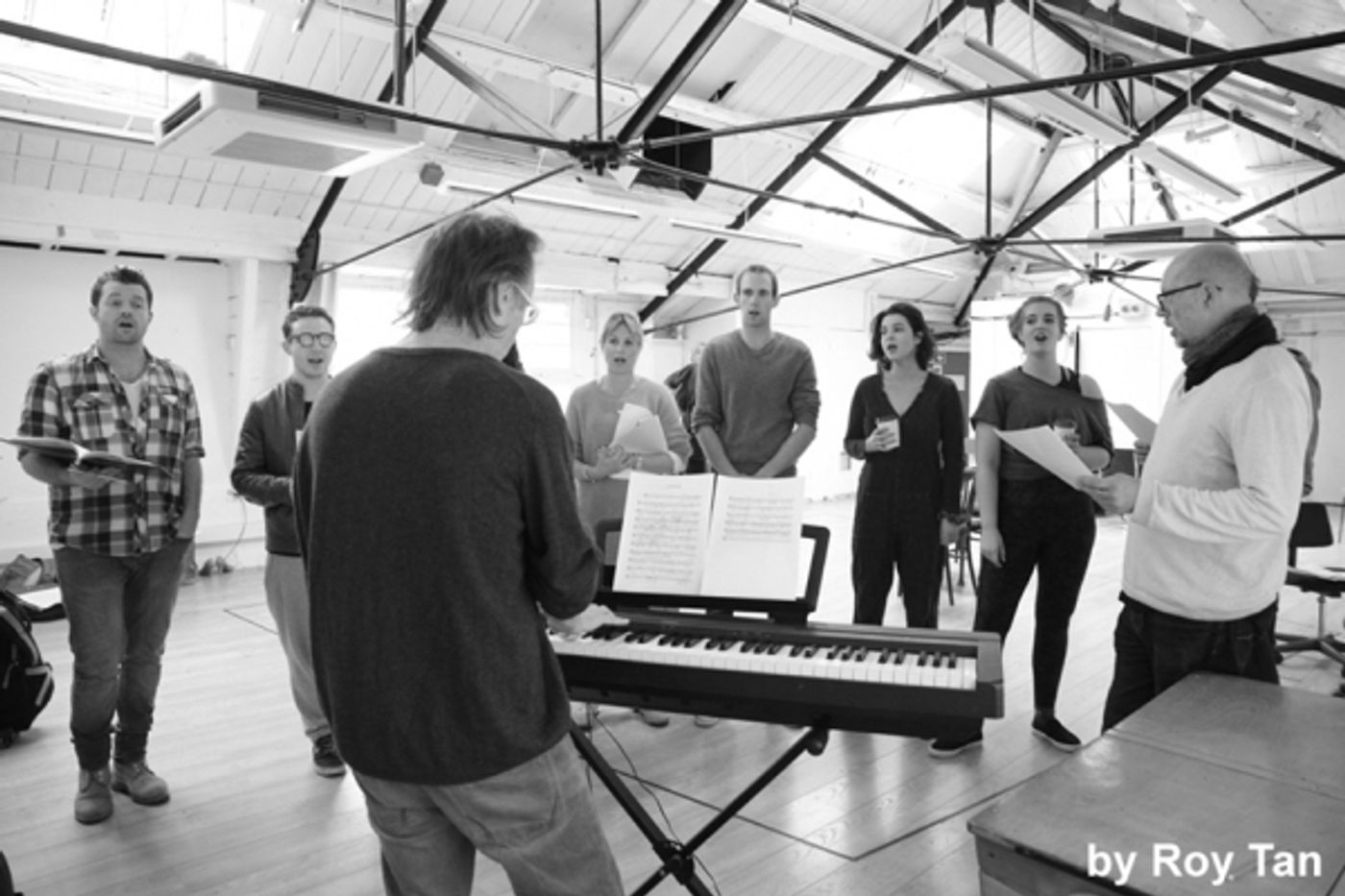 Photo Coverage: In Rehearsal as Sebastian Blunt Joins the Cast of GATSBY as it Heads to the West End This Month Image