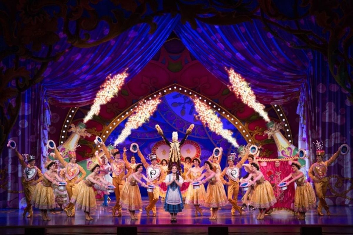 Brooke Quintana and Cast at First Look at New Images of BEAUTY AND THE BEAST National Tour Featuring Brooke Quintana, Sam Hartley and More!