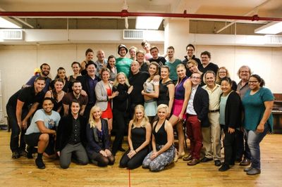 Susan Stroman & Cast Photo