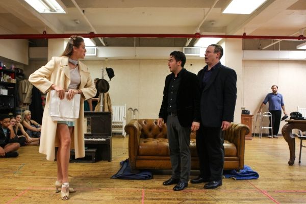 Jessica Ernest as Ulla, Richard Lafleur as Leo Bloom and David Johnson as Max Bialyst Photo