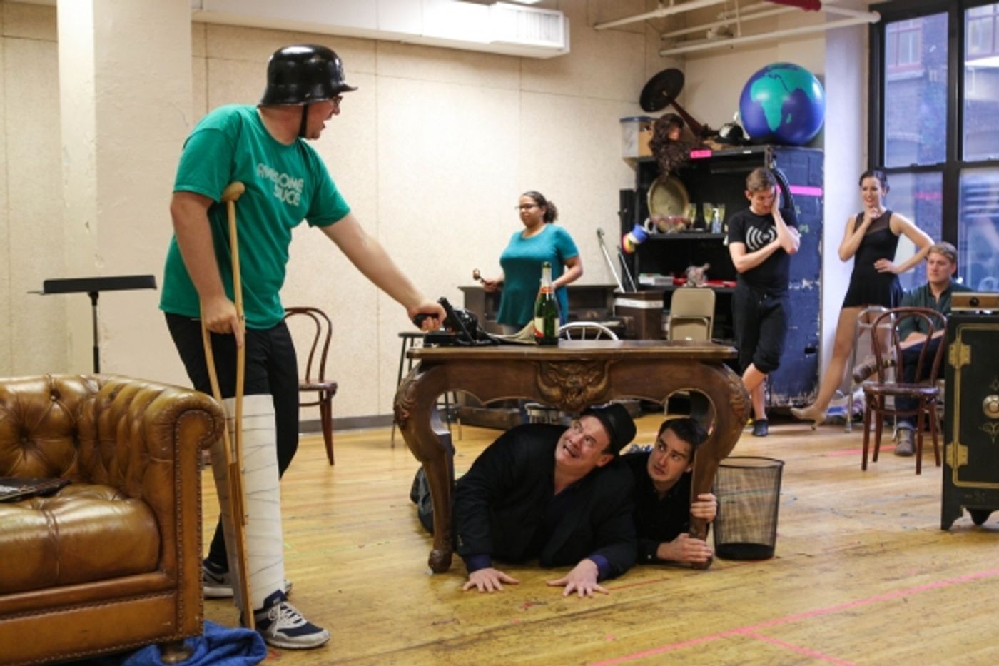 Photo Flash: Inside Rehearsals for New National Tour of THE PRODUCERS  Image