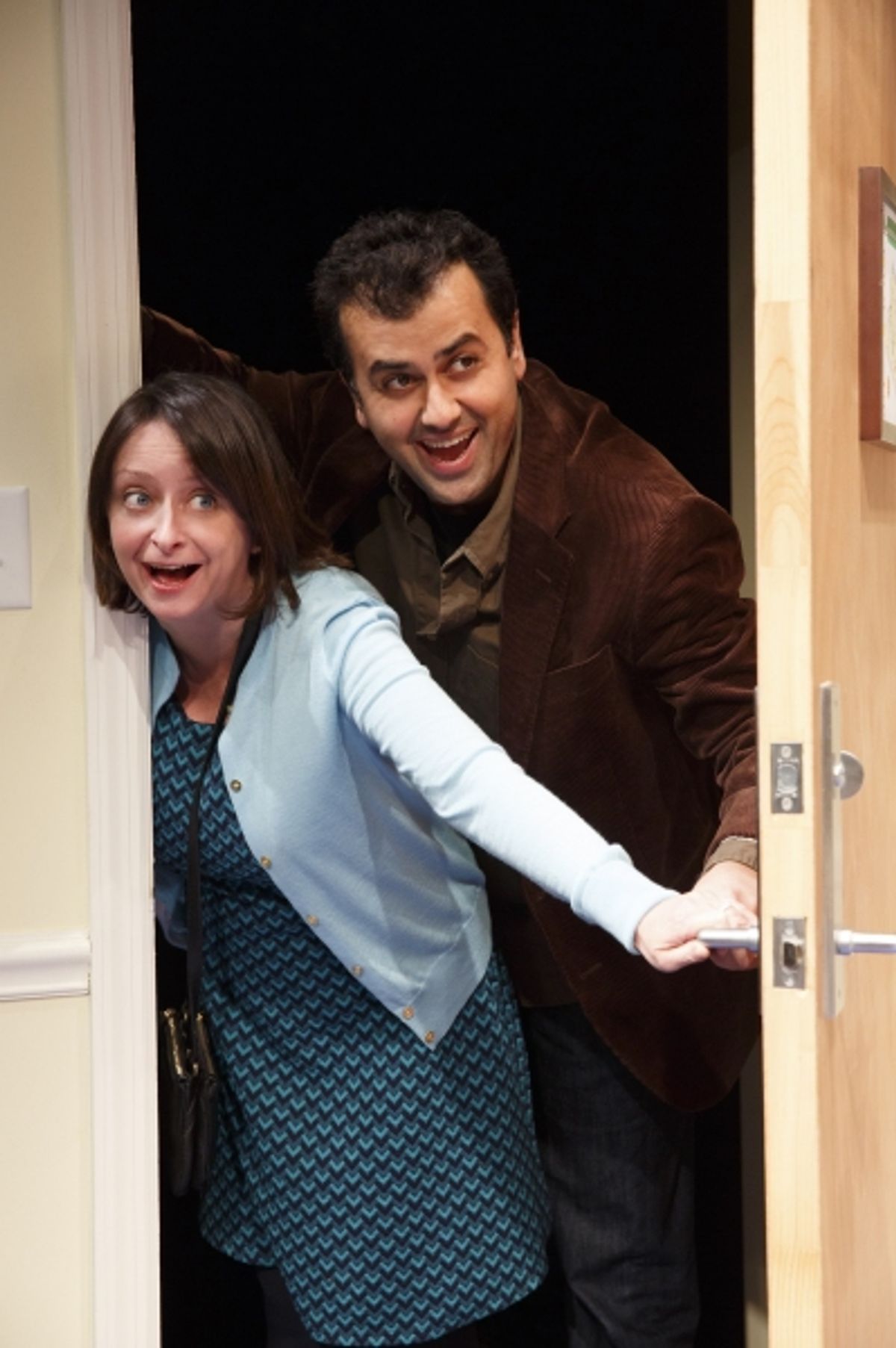 Rachel Dratch, Daoud Heidami at 
