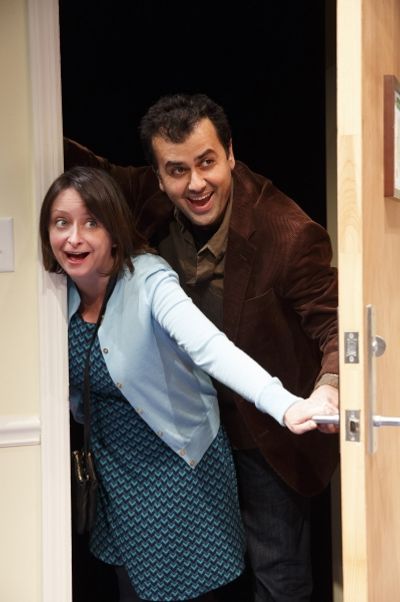 Rachel Dratch, Daoud Heidami Photo