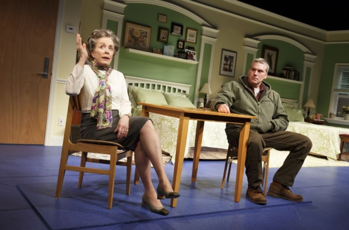 Holland Taylor, Glenn Fitzgerald at 