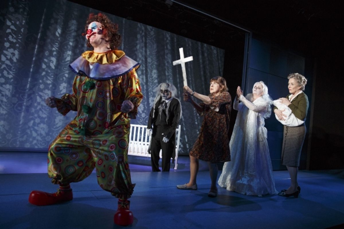 Glenn Fitzgerald, Daoud Heidami, Marylouise Burke, Rachel Dratch, Holland Taylor at 