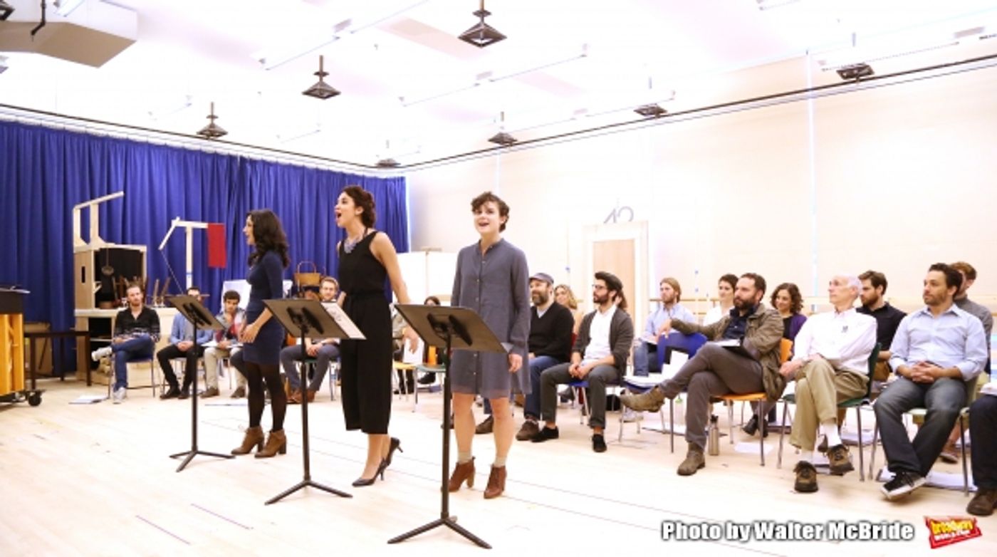 Photo Coverage: Go Inside Rehearsal with Danny Burstein & the Cast of FIDDLER ON THE ROOF!  Image