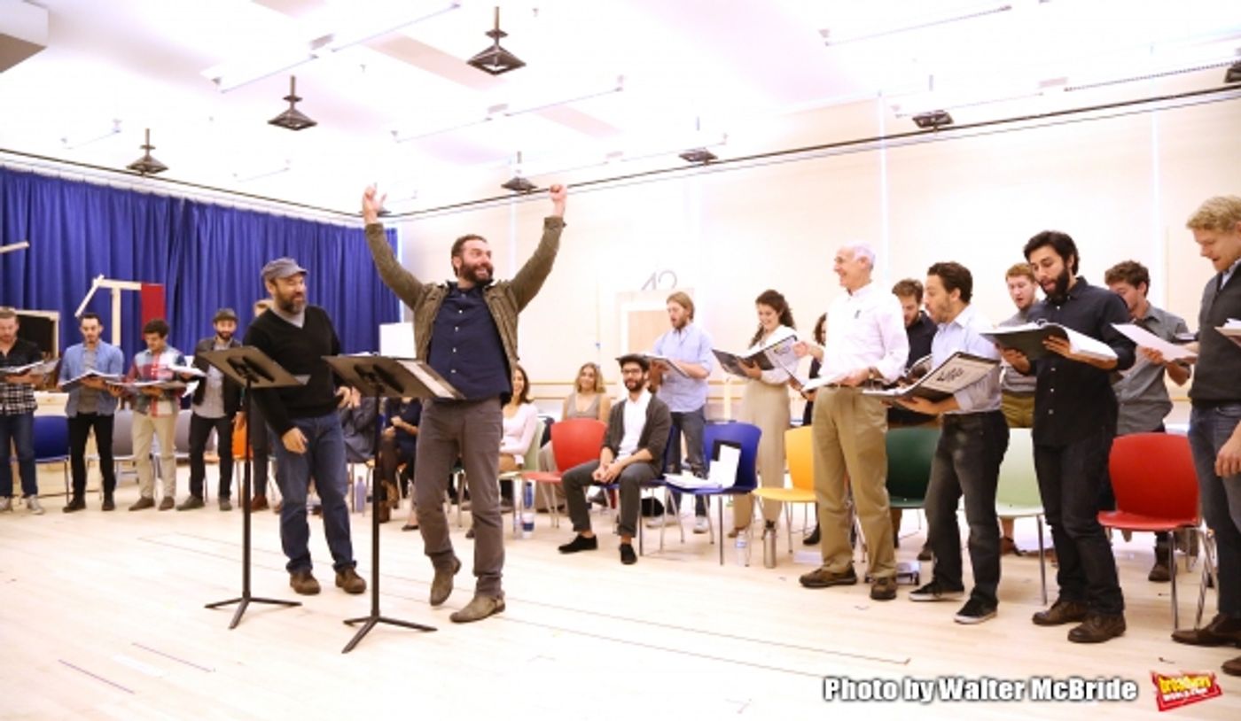 Photo Coverage: Go Inside Rehearsal with Danny Burstein & the Cast of FIDDLER ON THE ROOF!  Image