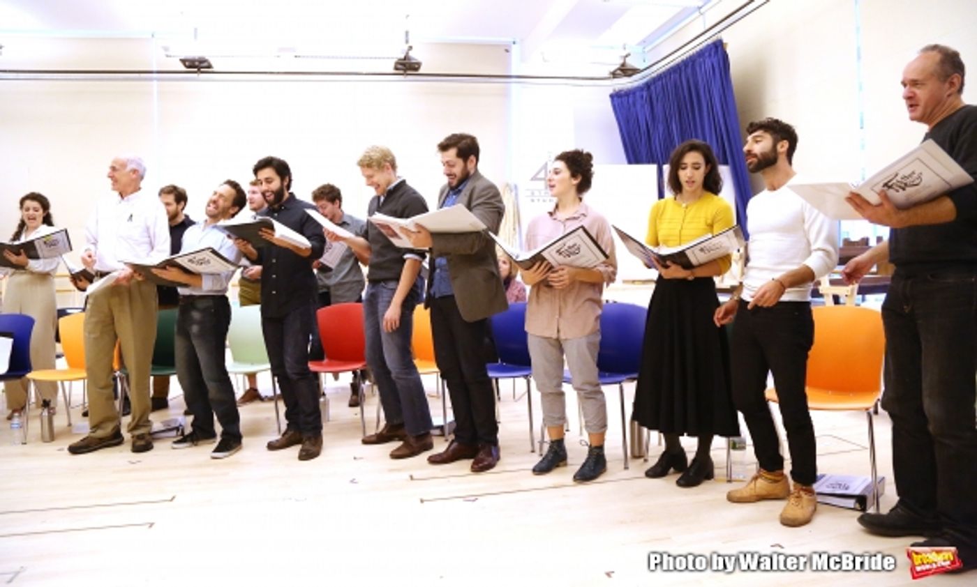 Photo Coverage: Go Inside Rehearsal with Danny Burstein & the Cast of FIDDLER ON THE ROOF!  Image