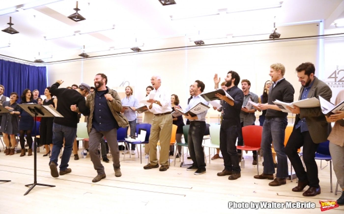 Photo Coverage: Go Inside Rehearsal with Danny Burstein & the Cast of FIDDLER ON THE ROOF!  Image