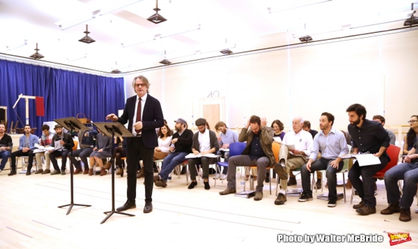 Photo Coverage: Go Inside Rehearsal with Danny Burstein & the Cast of FIDDLER ON THE ROOF!  Image