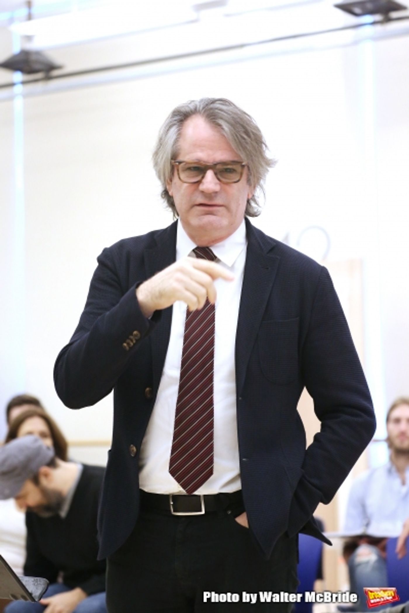 Photo Coverage: Go Inside Rehearsal with Danny Burstein & the Cast of FIDDLER ON THE ROOF!  Image