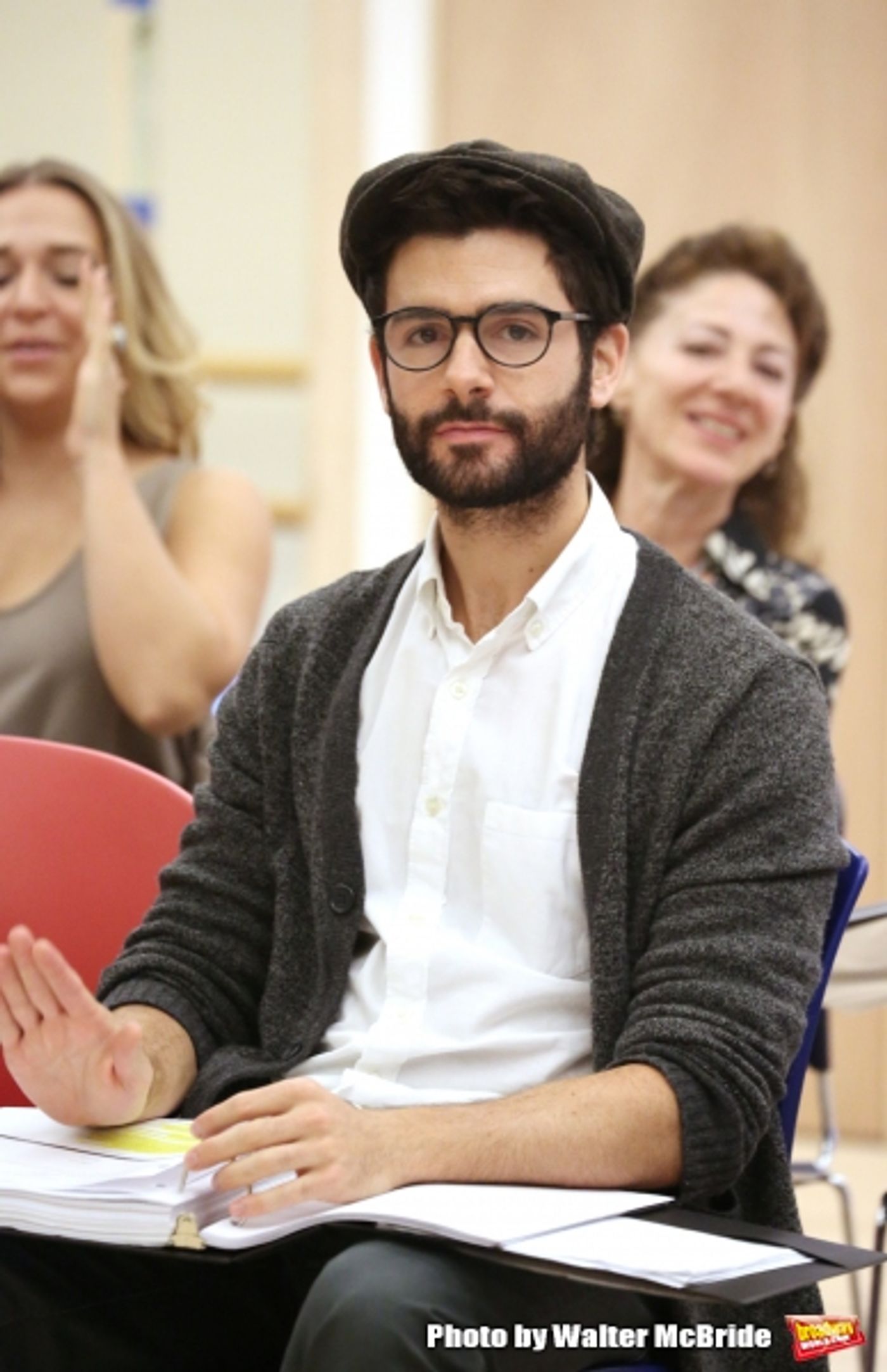 Photo Coverage: Go Inside Rehearsal with Danny Burstein & the Cast of FIDDLER ON THE ROOF!  Image