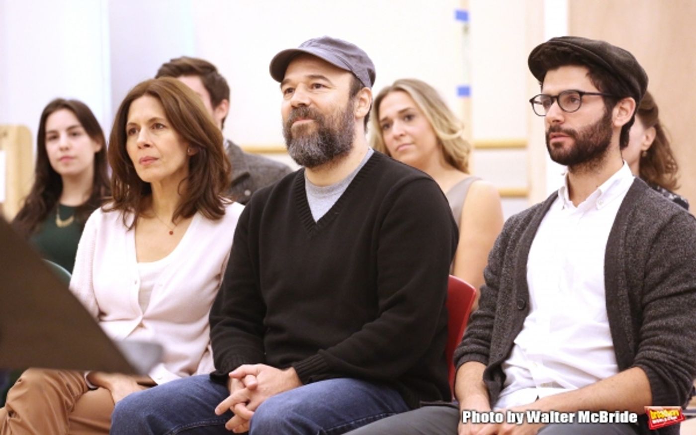 Photo Coverage: Go Inside Rehearsal with Danny Burstein & the Cast of FIDDLER ON THE ROOF!  Image