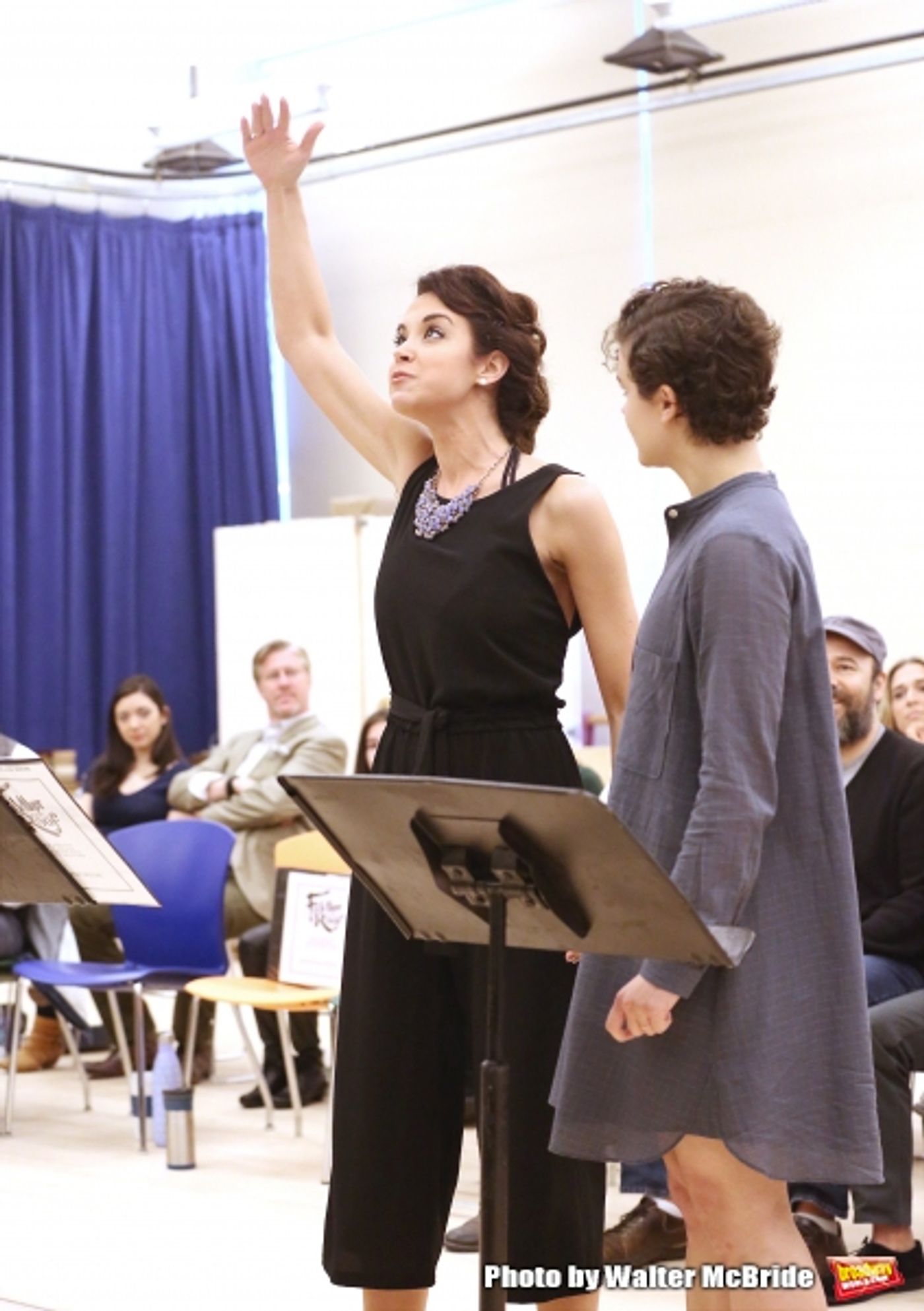 Photo Coverage: Go Inside Rehearsal with Danny Burstein & the Cast of FIDDLER ON THE ROOF!  Image