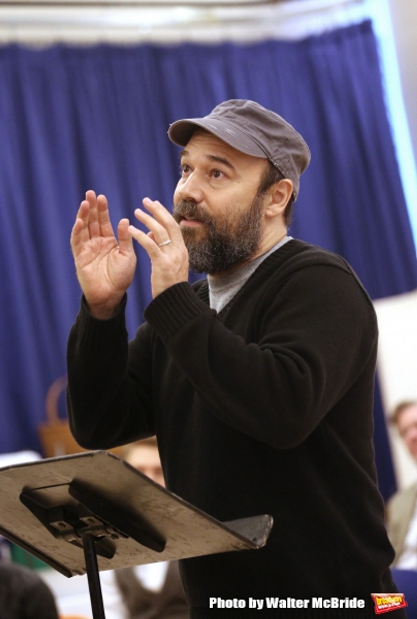 Photo Coverage: Go Inside Rehearsal with Danny Burstein & the Cast of FIDDLER ON THE ROOF!  Image