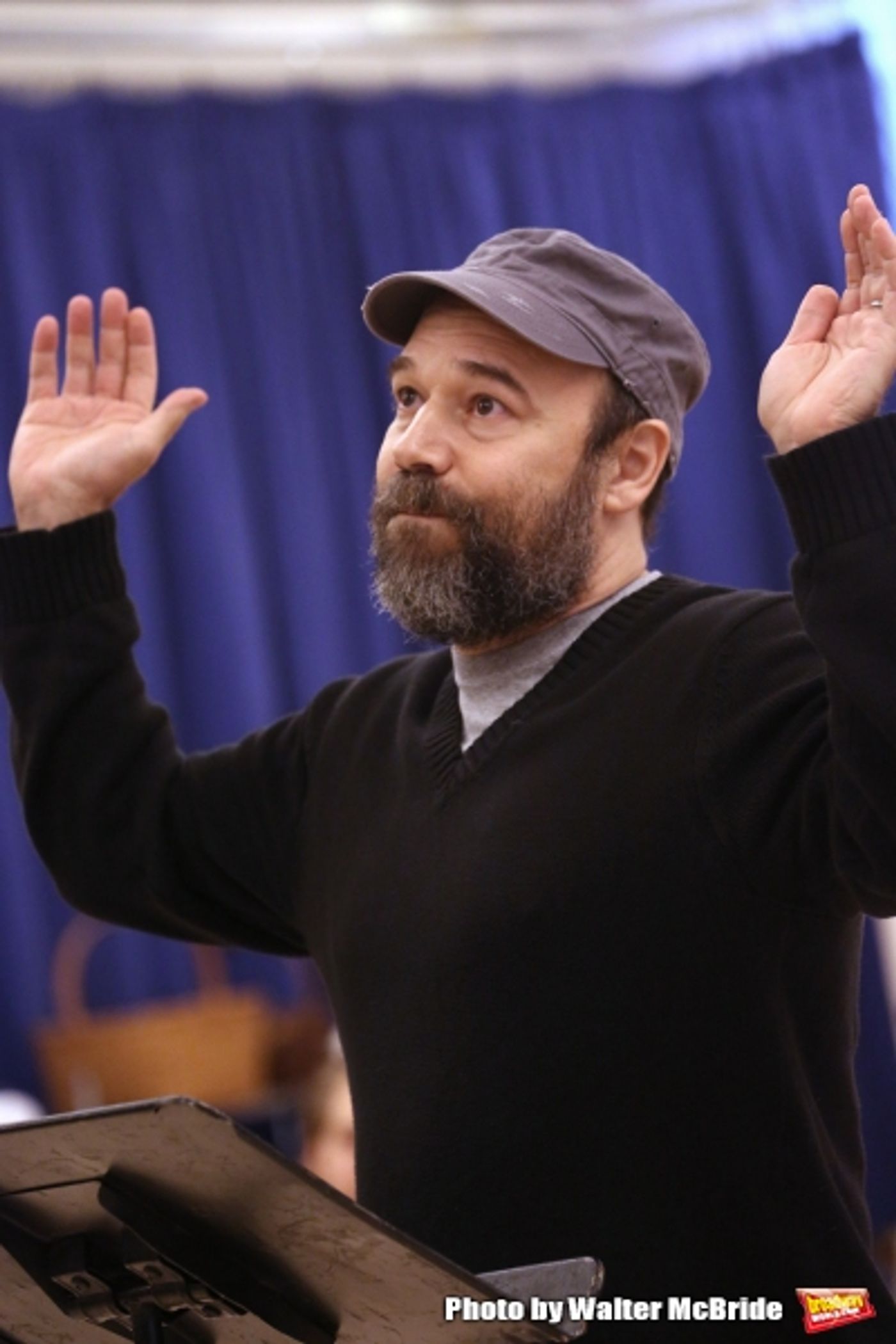 Photo Coverage: Go Inside Rehearsal with Danny Burstein & the Cast of FIDDLER ON THE ROOF!  Image