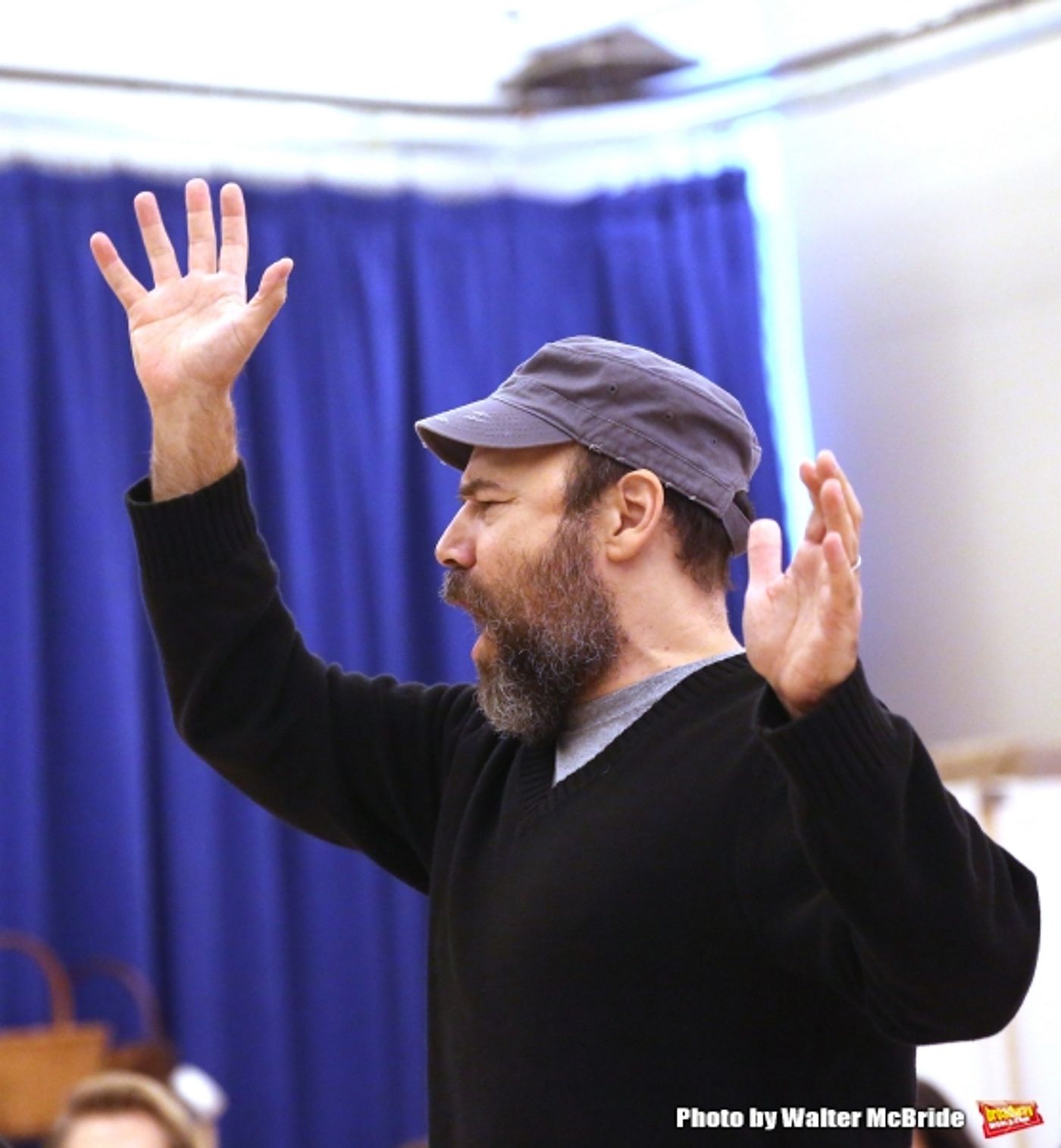 Photo Coverage: Go Inside Rehearsal with Danny Burstein & the Cast of FIDDLER ON THE ROOF!  Image