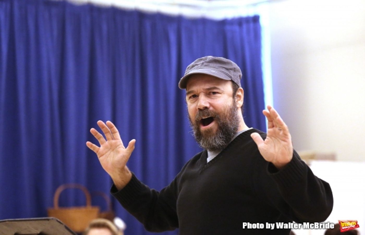 Photo Coverage: Go Inside Rehearsal with Danny Burstein & the Cast of FIDDLER ON THE ROOF!  Image