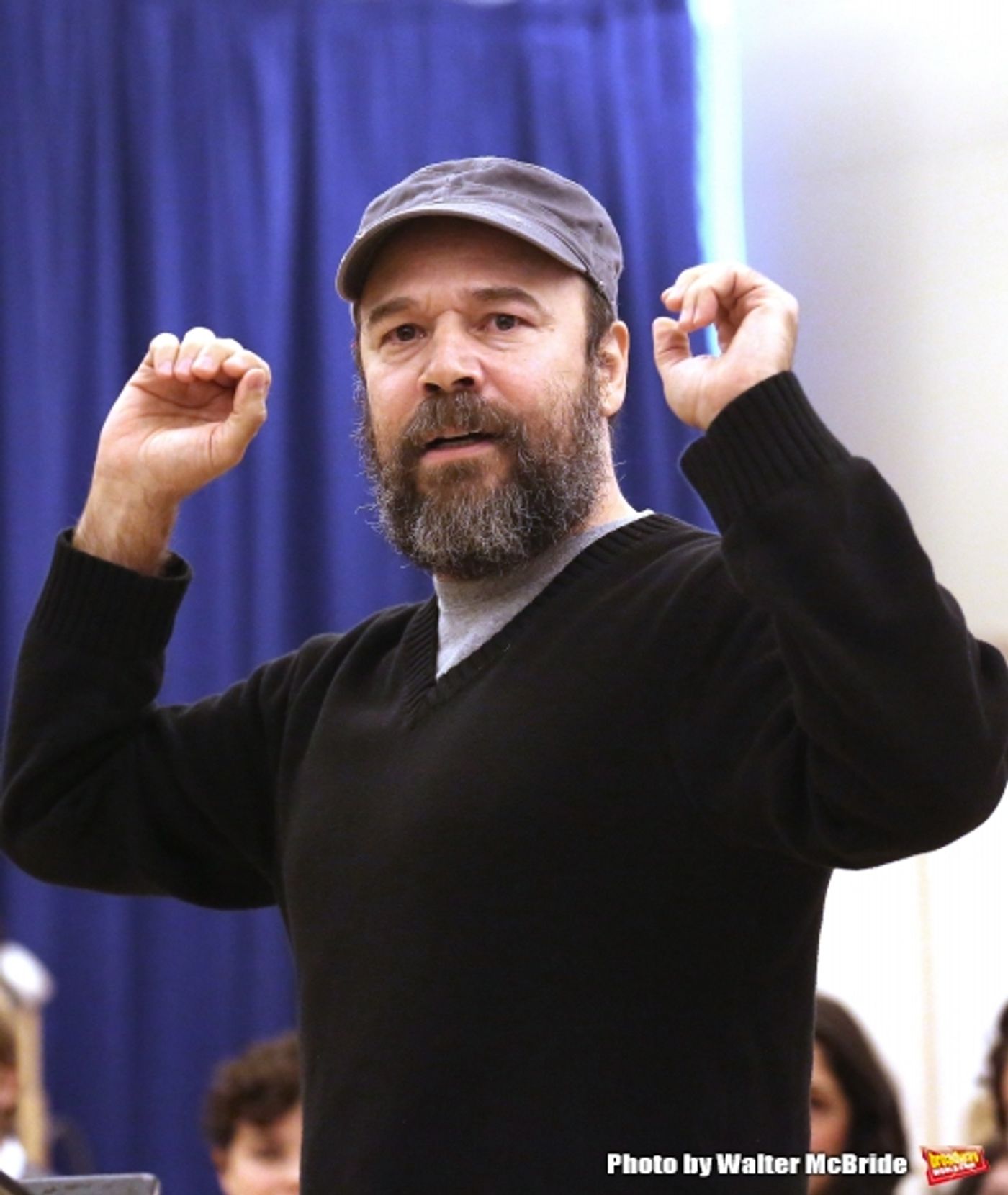 Photo Coverage: Go Inside Rehearsal with Danny Burstein & the Cast of FIDDLER ON THE ROOF!  Image