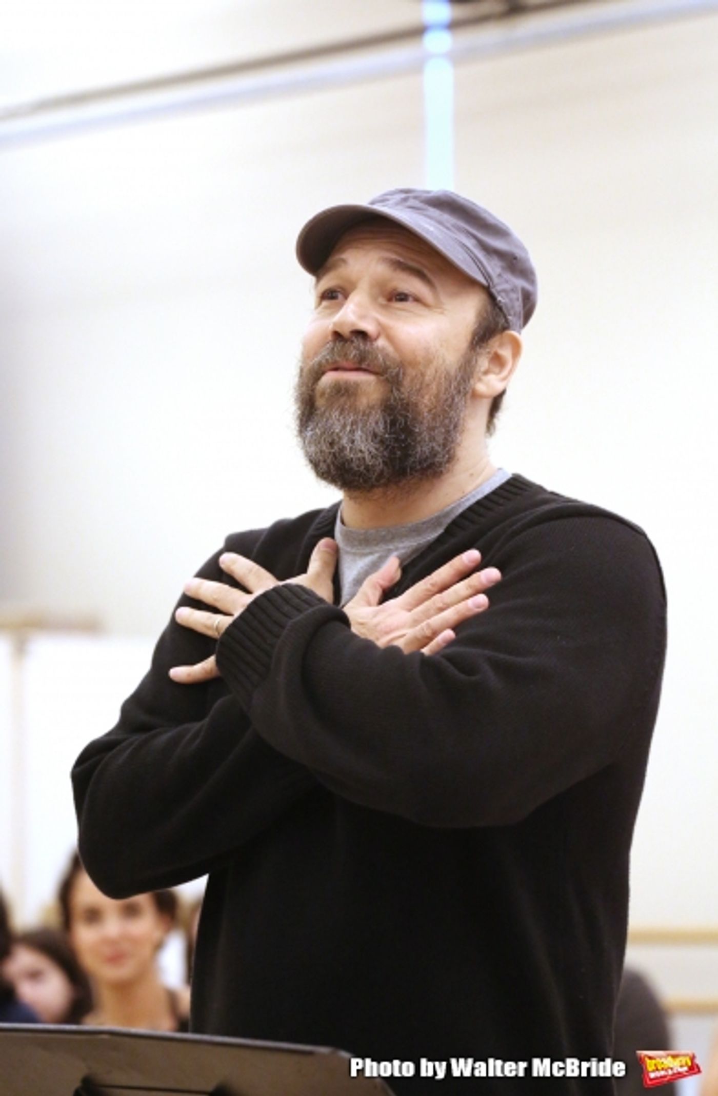Photo Coverage: Go Inside Rehearsal with Danny Burstein & the Cast of FIDDLER ON THE ROOF!  Image
