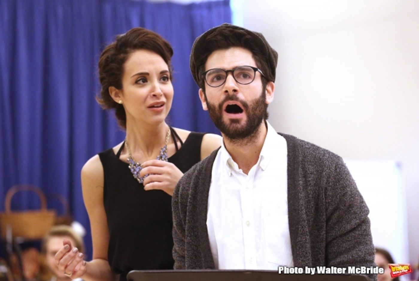 Photo Coverage: Go Inside Rehearsal with Danny Burstein & the Cast of FIDDLER ON THE ROOF!  Image