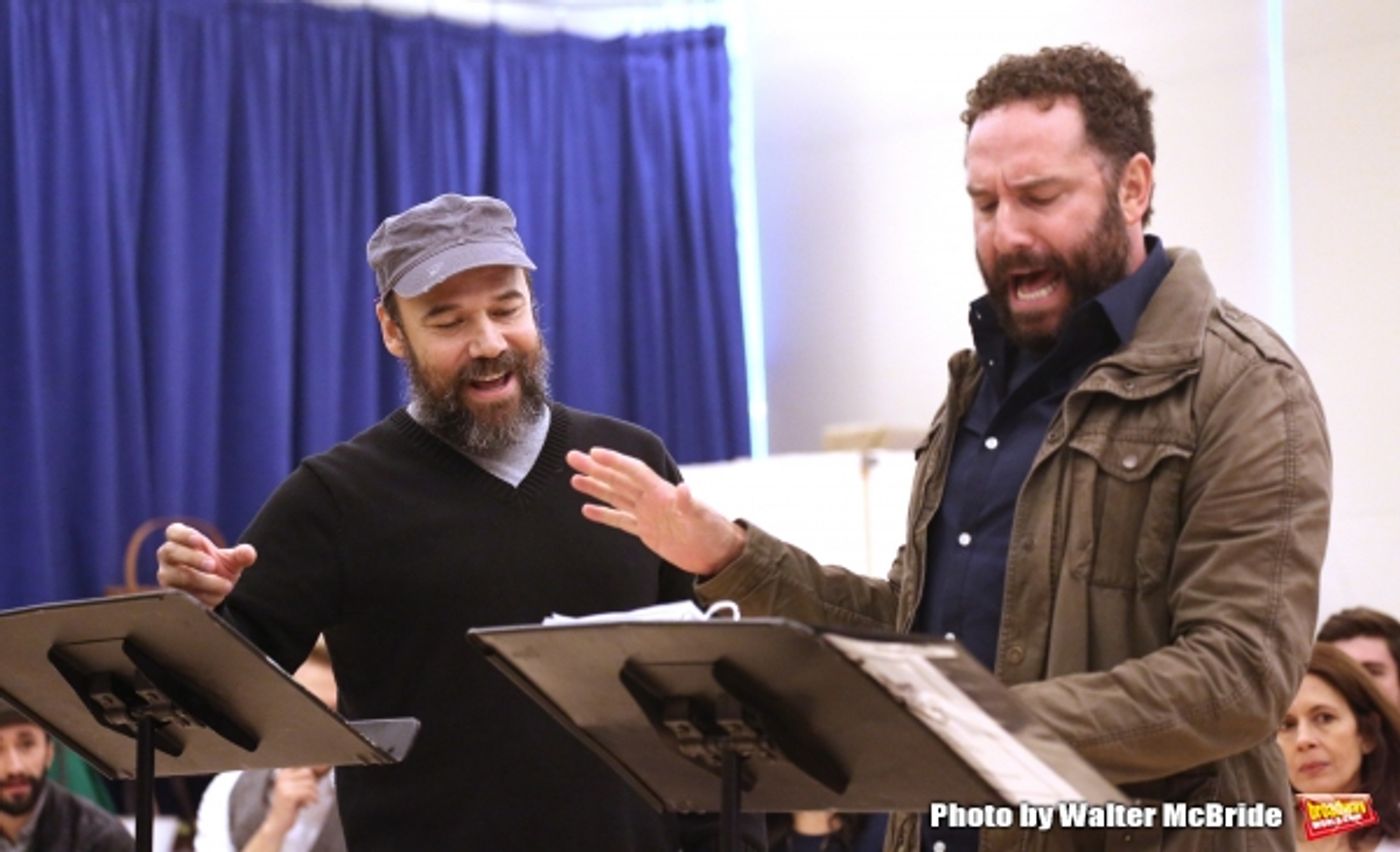 Photo Coverage: Go Inside Rehearsal with Danny Burstein & the Cast of FIDDLER ON THE ROOF!  Image