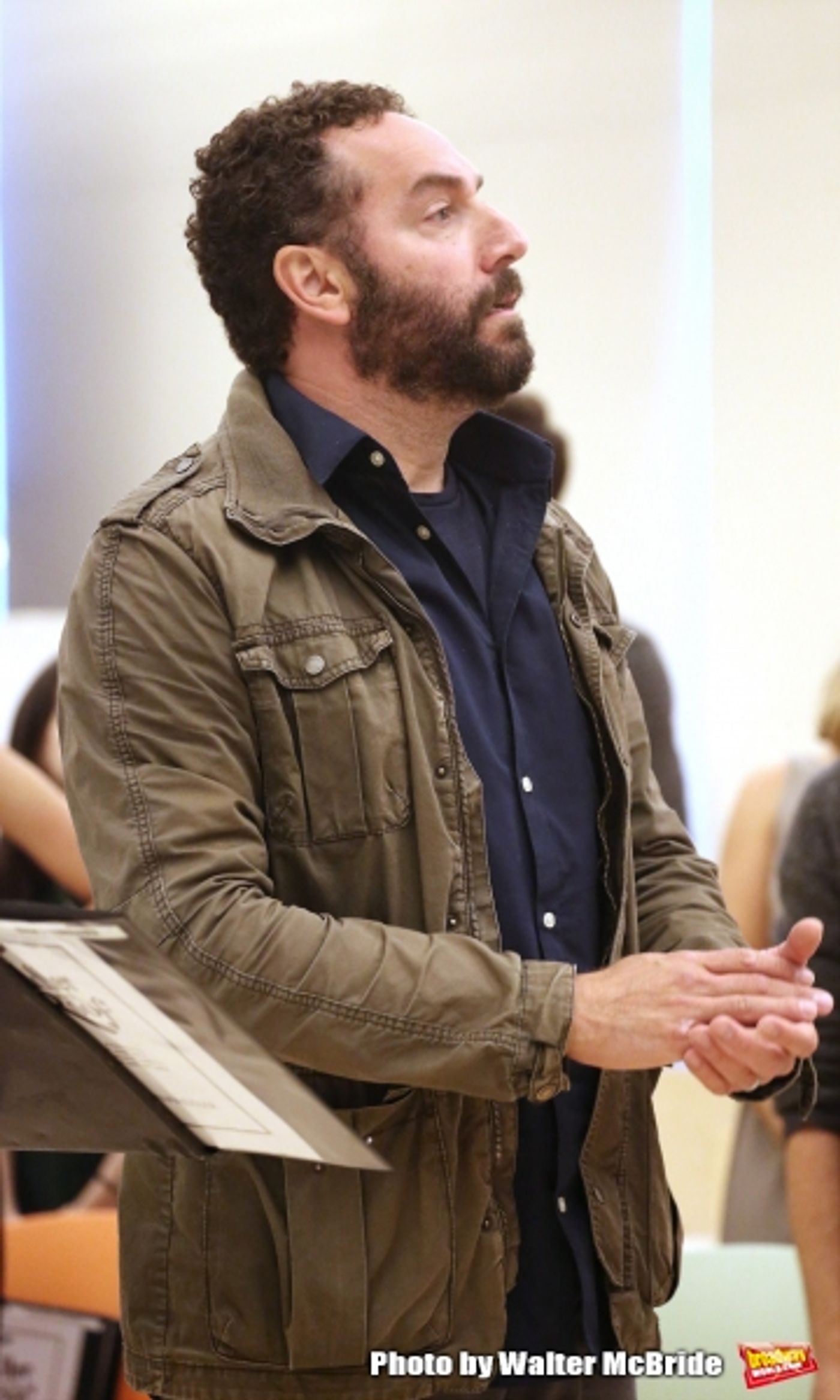 Photo Coverage: Go Inside Rehearsal with Danny Burstein & the Cast of FIDDLER ON THE ROOF!  Image