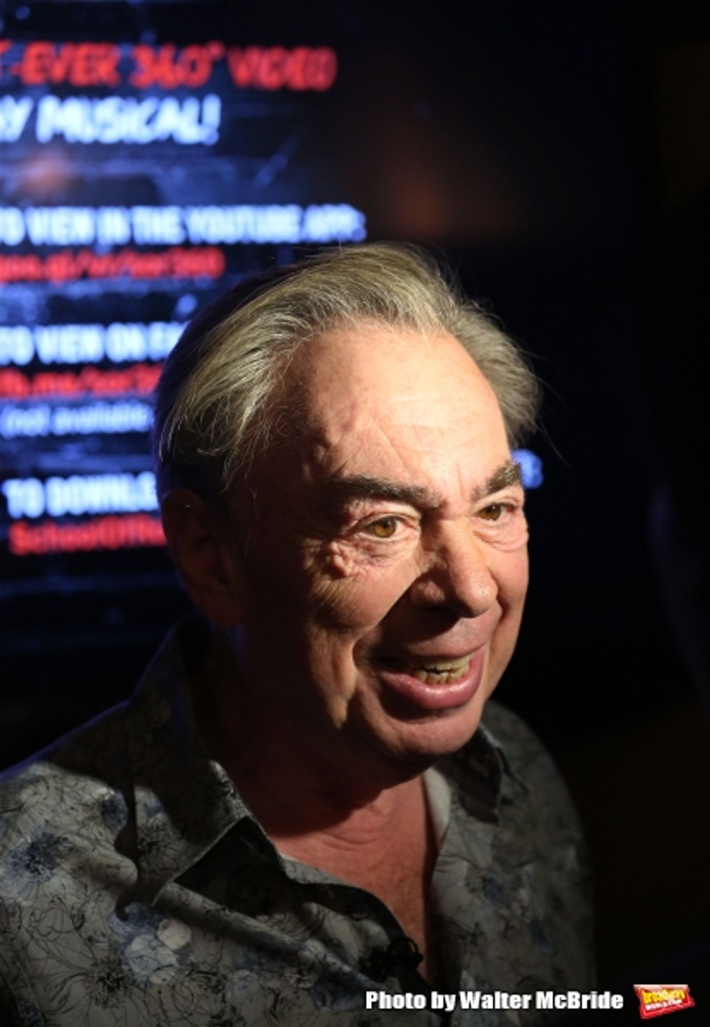 Photo Coverage: Andrew Lloyd Webber Unveils 360° SCHOOL OF ROCK Music Video!  Image
