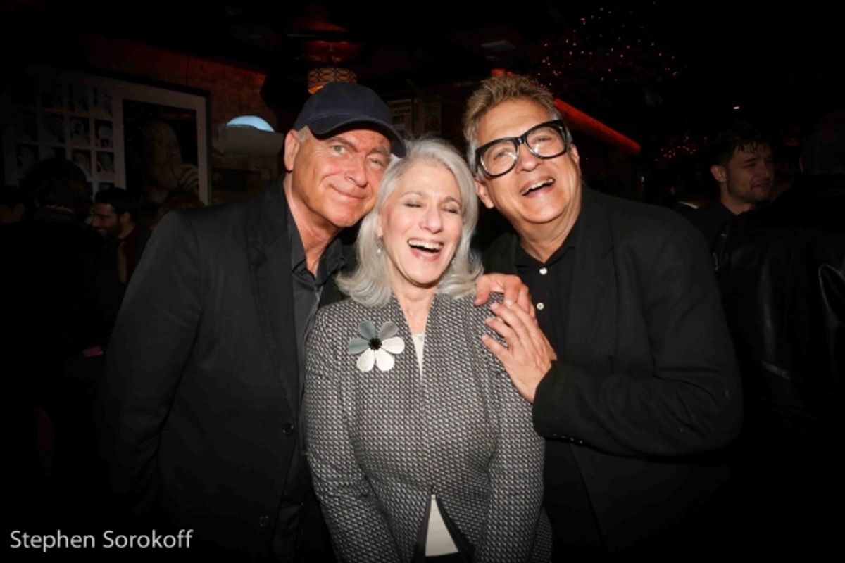 Stanley Steinberg, Jamie deRoy, Ken Fallin at 