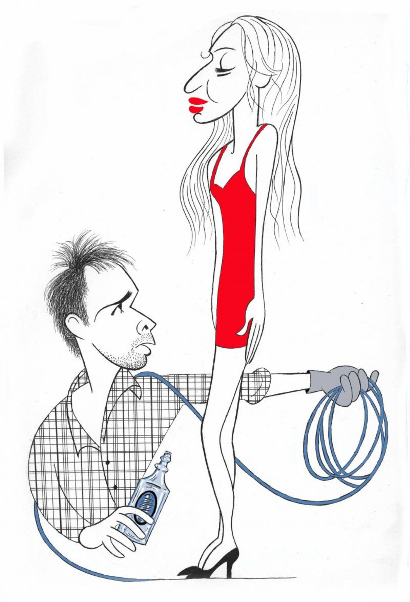 BWW Exclusive: Ken Fallin Draws the Stage - FOOL FOR LOVE  Image