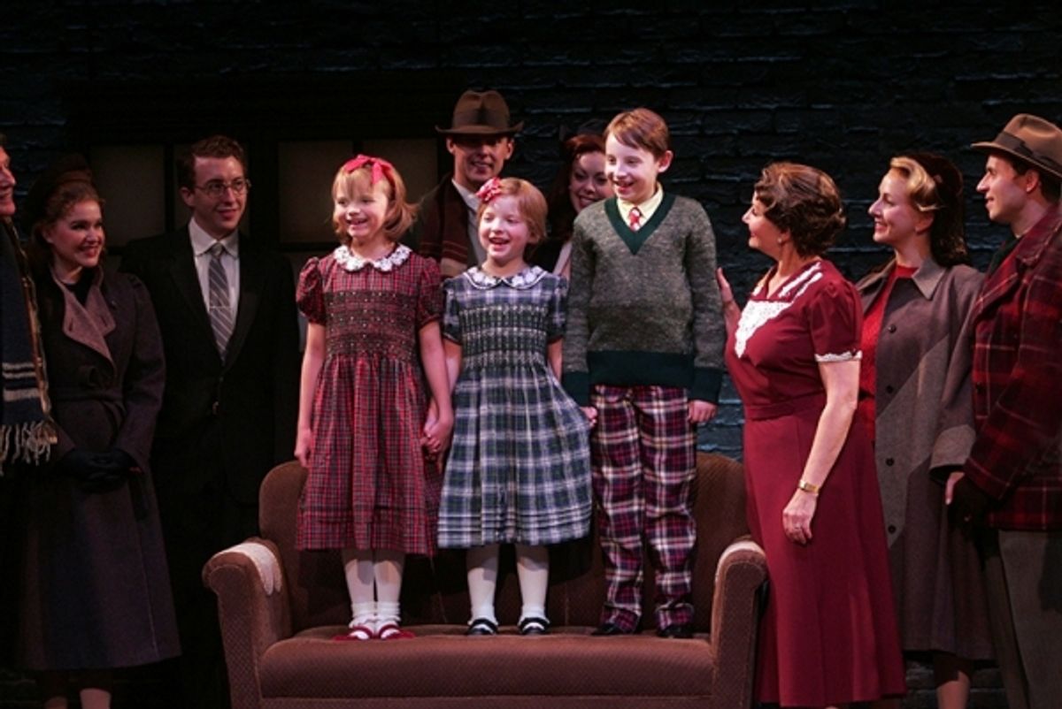 Riley Briggs, Ella Briggs, Ben Stone-Zelman and the cast at 
