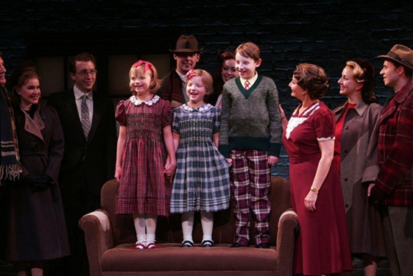 Photo Flash: First Look at Duke Lafoon, Ed Dixon, Josh Franklin, Kirsten Scott and More in Goodspeed's IT'S A WONDERFUL LIFE  Image