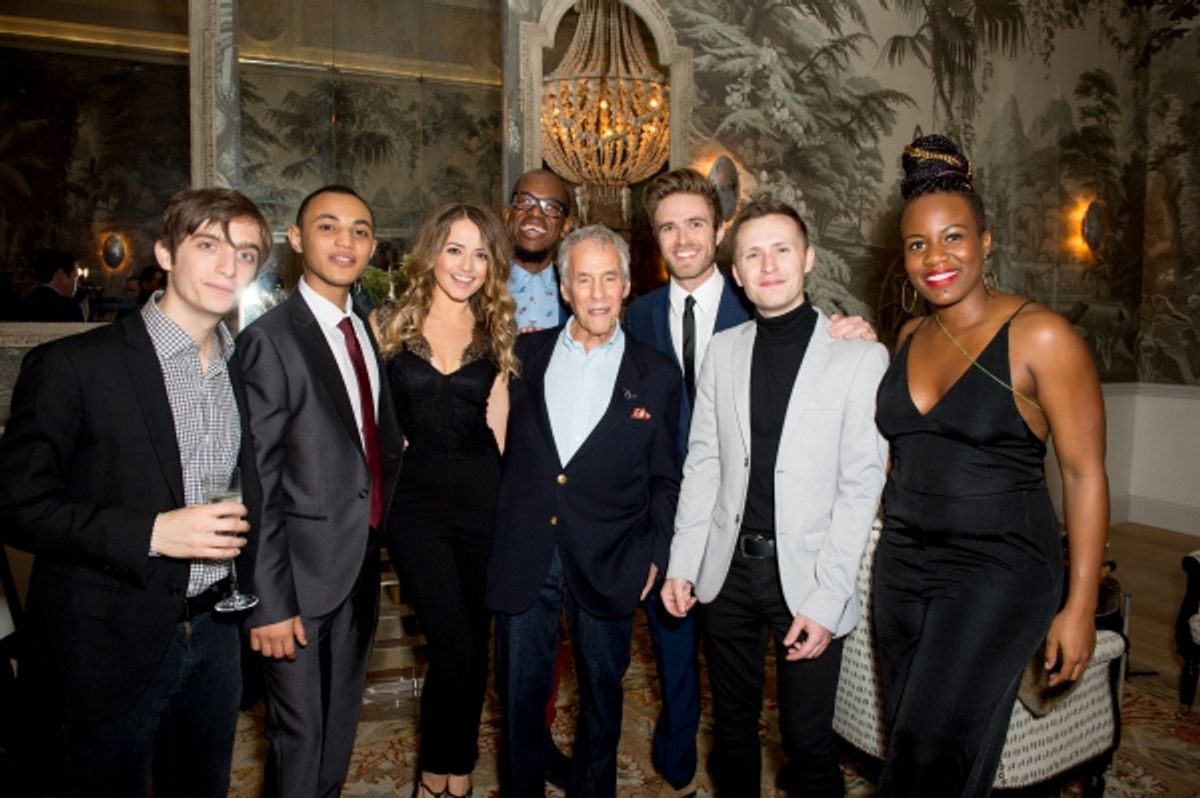 Burt Bacharach and the cast of ''CLOSE TO YOU'' at 