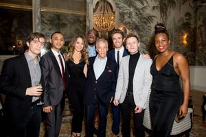 Burt Bacharach and the cast of ''CLOSE TO YOU'' Photo