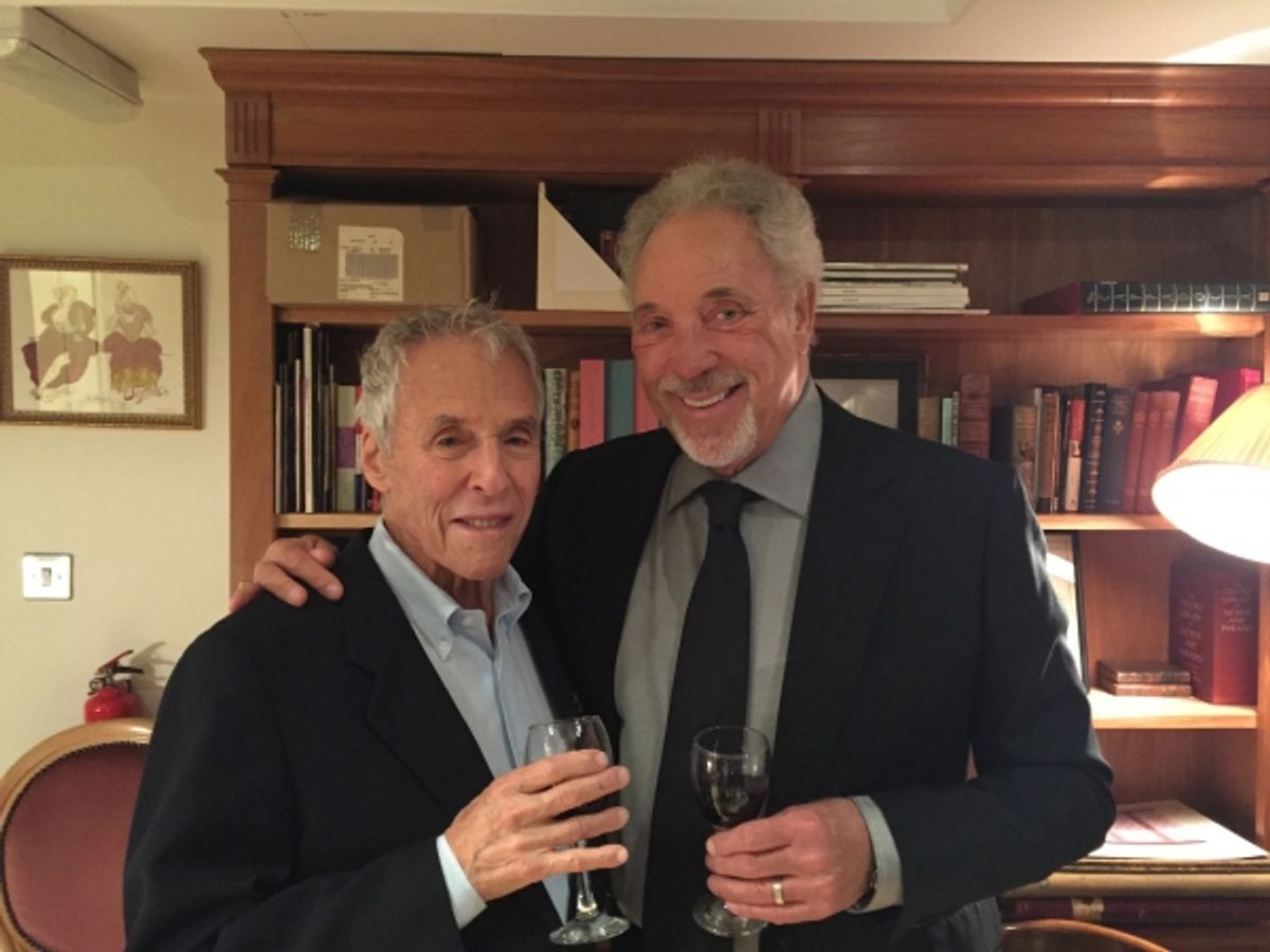 Sir Tom Jones and Burt Bacharach at 