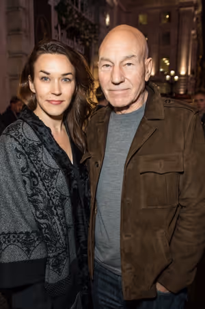 Sunny Ozell and Patrick Stewart @ BroadwayWorld Sunny Ozell and Patrick Stewart Photo