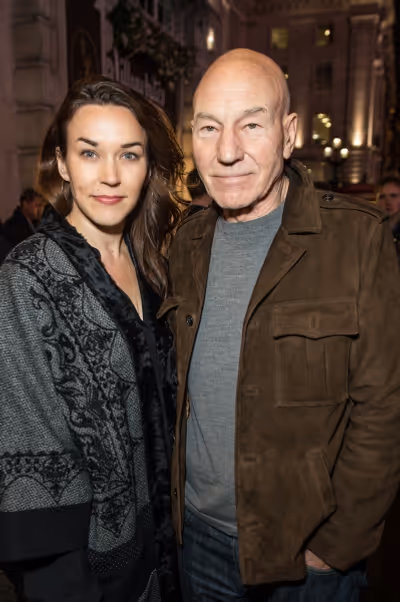 Sunny Ozell and Patrick Stewart Photo