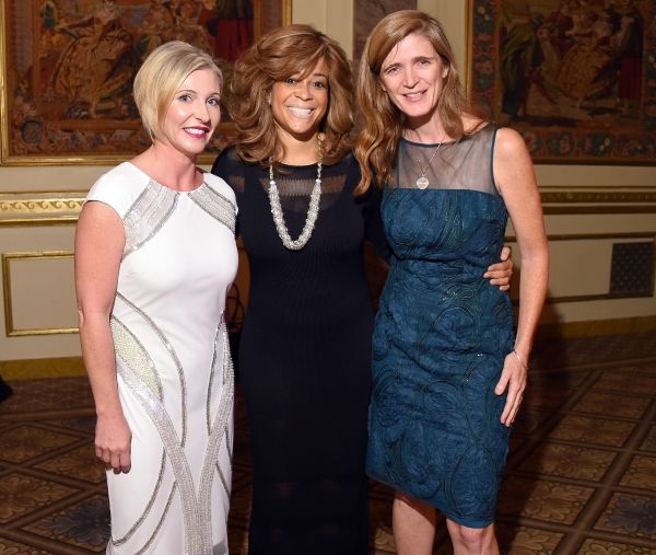 Grainne Mcnamara, Kwanza Butler and Ambassador Samantha Power Photo