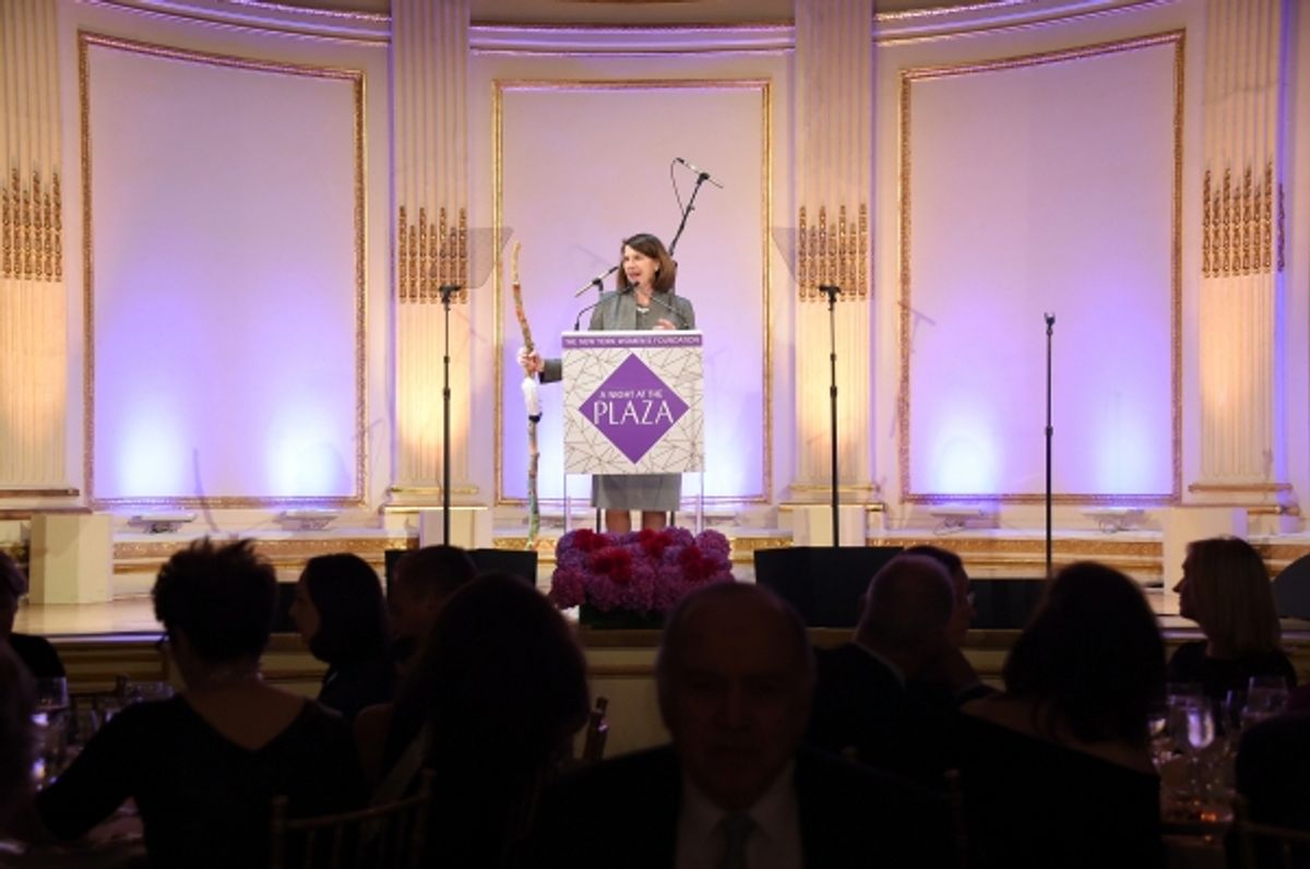 Barbara Desoer at NYWF Gala Honors FUN HOME's Lisa Kron and Jeanine Tesori
