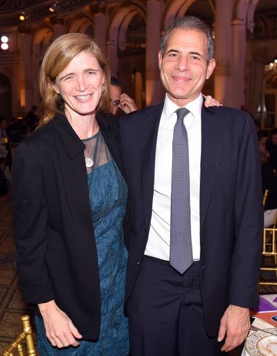 Ambassador Samantha Power and Secretary of State for Public Diplomacy and Public Affa Photo