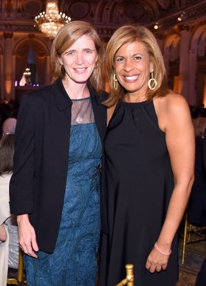Samantha Power and Hoda Kotb @ BroadwayWorld Samantha Power and Hoda Kotb Photo