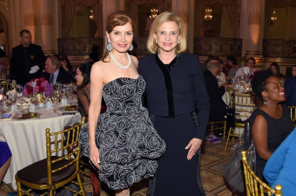 Jean Shafiroff and Congresswoman Carolyn Maloney at 